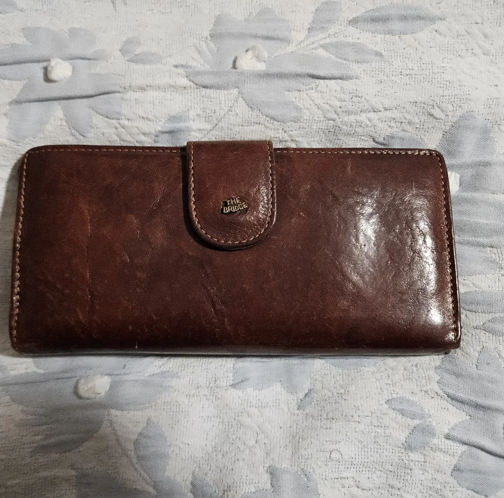 The Bridge Brown Leather Wallet